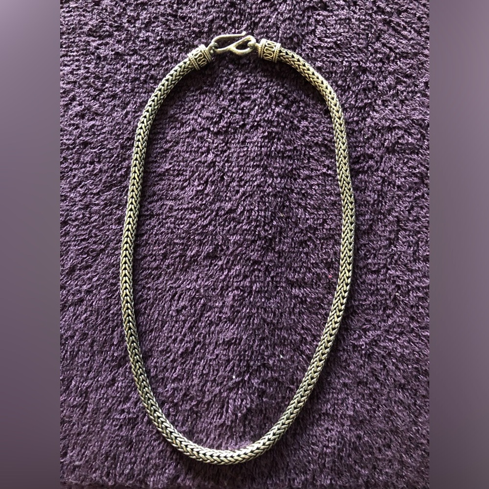 Substantial artisan crafted necklace from Thailand